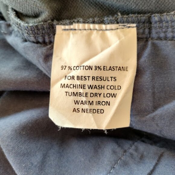 PETER MILLAR | Straight Leg Navy Blue Chino Pants Mens Business Casual Size 34 - Picture 12 of 14